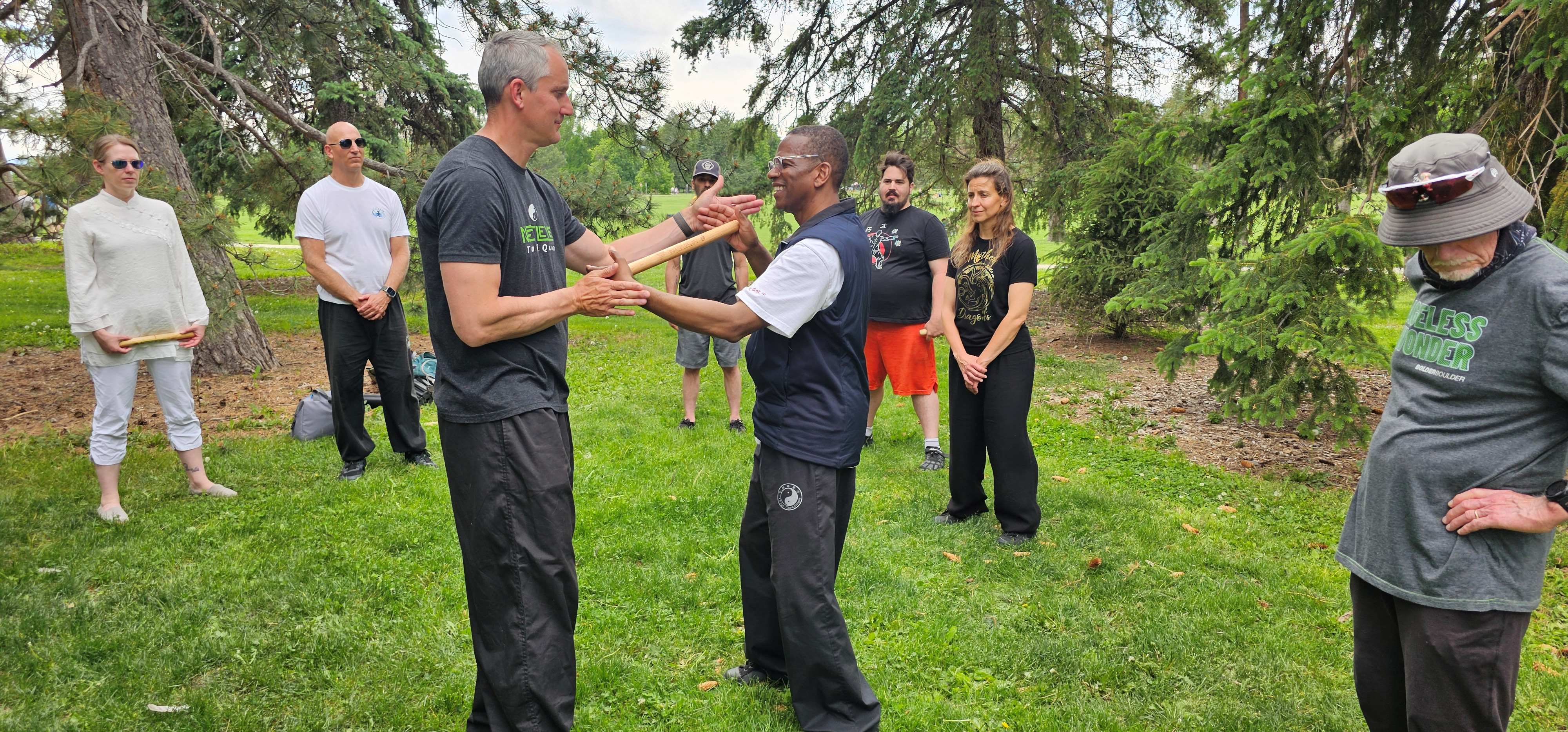 Taiji bang push hands